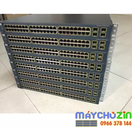 Cisco Catalyst C3560G-48TS-S switch 48 ports 1G Gigabit Layer 3