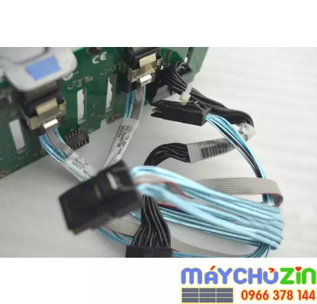 Backplane + 8 hdd IBM X3650 M3 hỗ trợ 16 hdd sas sata