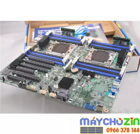 Bo mạch chủ intel S2600CW2R duall LGA 2011 E5 2600 v3 v4 DDR4