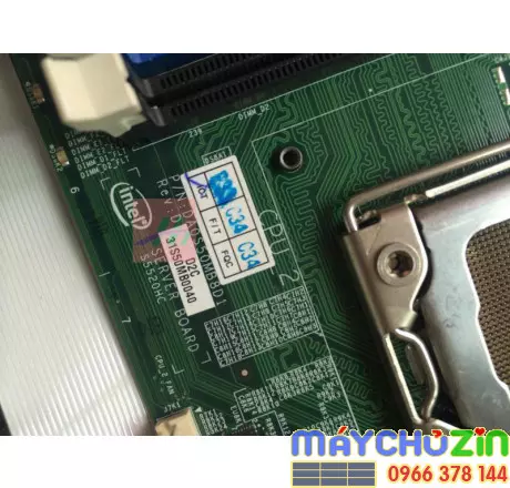 Bo mạch chủ Intel S5520HC dual cpu socket 1366 