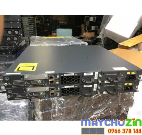Cisco catalyst WS-C3750E-24TD-S switch Layer 3 24 cổng LAN 1G