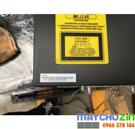 Cisco catalyst WS-C3750E-24TD-S switch Layer 3 24 cổng LAN 1G