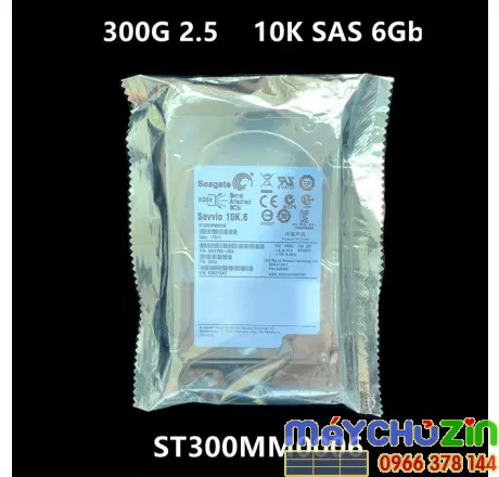 Ổ cứng HDD seagate 2.5 inch sas 300G 10k 6G HP Dell IBMST300MM0006