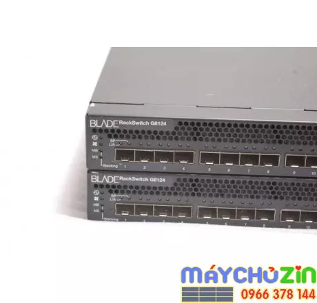 IBM BLADE RACKSwitch G8124 24 cổng 10GbE SFP+ chuyển mạch quang