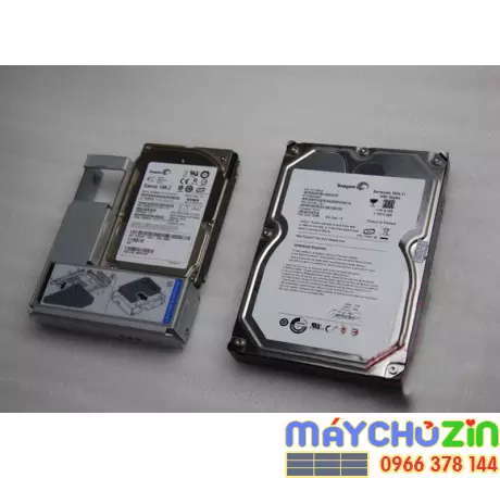 Khay chuyển hdd ssd sas 2.5 inch sang 3.5 inch server Dell, HP, IBM