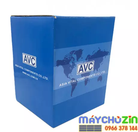 Tản nhiệt AVC tháp đôi fan 9cm 4 ống đồng socket 2011 1366 775 1155