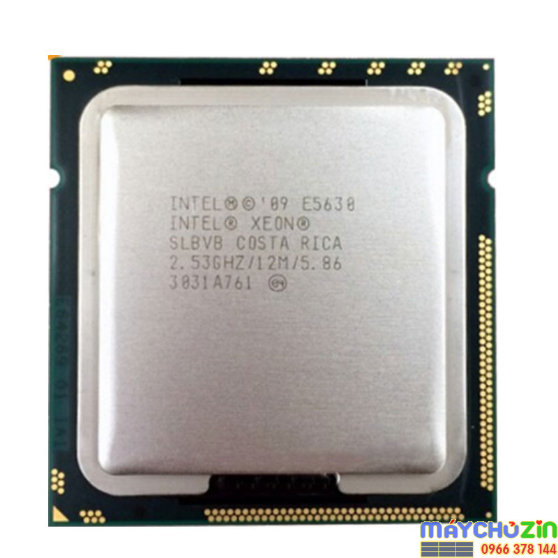 CPU intel Xeon E5620 2.4 GHz 4 Cores 8 threads