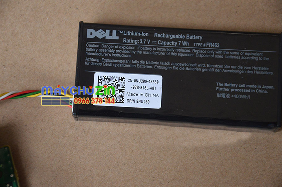 Thẻ mảng raid array Dell H700 cache 512MB kèm pin